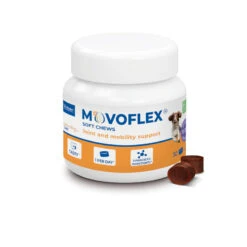 Virbac MOVOFLEX 30 BOUCHEES -Magasin De Fournitures Pour Chiens De Compagnie 309951 Packshot Movoflex M 3 FR 4g x30 right