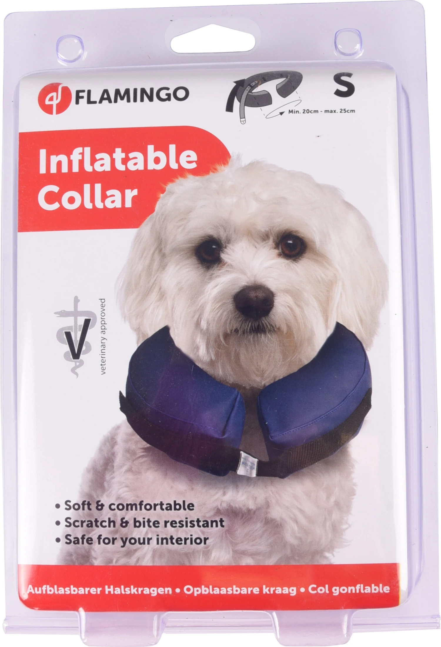 Flamingo Collier Gonflable Pour Chiens Gofi S 2 Flamingo Collier Gonflable Pour Chiens Gofi S – Image 2