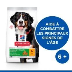 Hill's Science Plan Senior Vitality Croquettes Pour Grand Chien Mature Au Poulet Et Au Riz 14Kg -Magasin De Fournitures Pour Chiens De Compagnie 52742025964 2 science plan senior vitaity chien large croquettes poulet