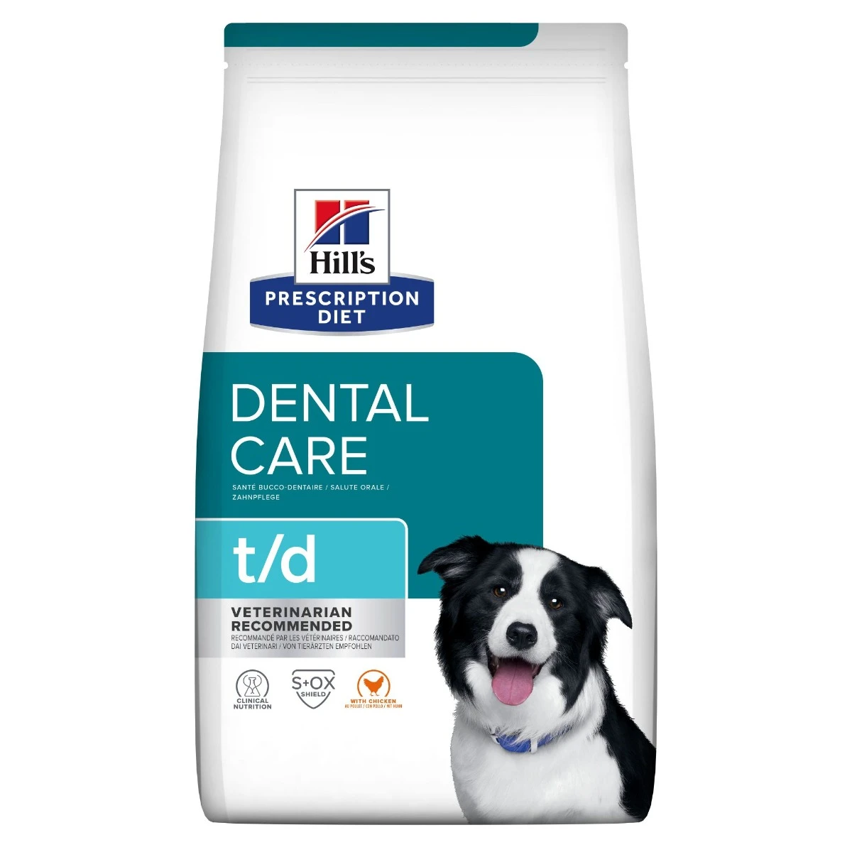 Hill's Prescription Diet T/D Dental Care Croquettes Pour Chien Au Poulet 2 Hill's Prescription Diet T/D Dental Care Croquettes Pour Chien Au Poulet – Image 2