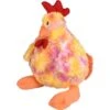 Flamingo Jouet Chien Lorio Peluche Poule Small Jaune 32cm