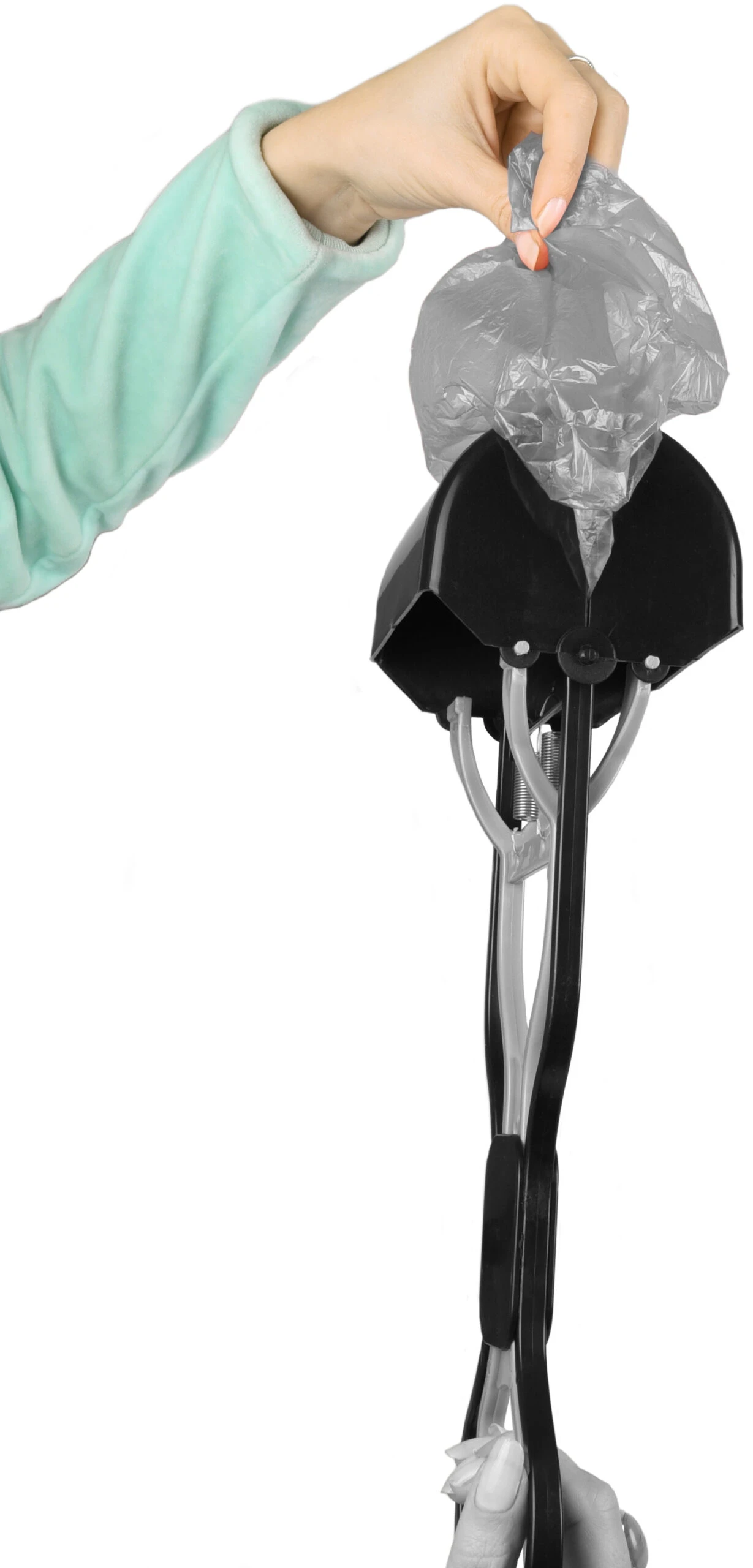 Flamingo Pelle Ramasse-crottes Easy Scoop Noir/gris M 12x10x36,5cm 6 Flamingo Pelle Ramasse-crottes Easy Scoop Noir/gris M 12x10x36,5cm – Image 6