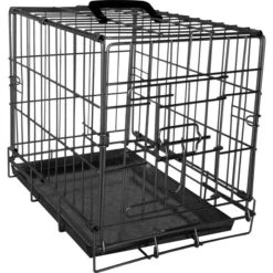 Flamingo Cage Pour Chien Ebo Noir Xs 47x31x38cm