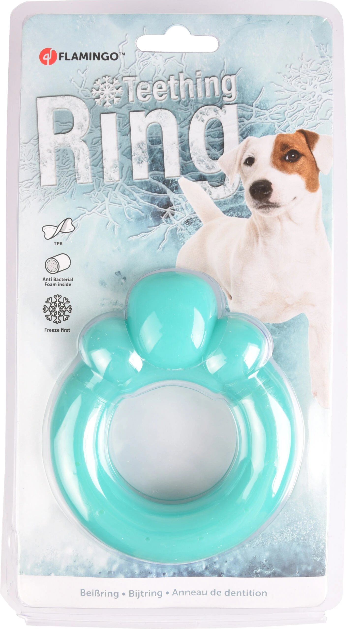 Flamingo Anneau Mordil TPR 12cm 2 Flamingo Anneau Mordil TPR 12cm – Image 2