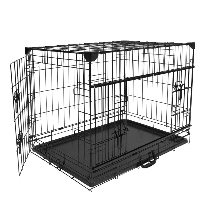 Cage Fer Ninja Edition Avec Porte Coulissante 107x71x79 Cm Noir 1 Cage Fer Ninja Edition Avec Porte Coulissante 107x71x79 Cm Noir