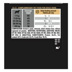 Purina PRO PLAN MULTIVITAMINS+ CHIEN ALIMENT COMPLEMENTAIRE - 67G 14 Purina PRO PLAN MULTIVITAMINS+ CHIEN ALIMENT COMPLEMENTAIRE - 67G -Magasin De Fournitures Pour Chiens De Compagnie PRO PLAN MULTIVITAMINS DOG SUPPLEMENT 67G 3 FR