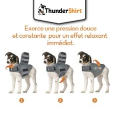 Body Anti Stress Thundershirt -Magasin De Fournitures Pour Chiens De Compagnie Thundershirt 7 FR