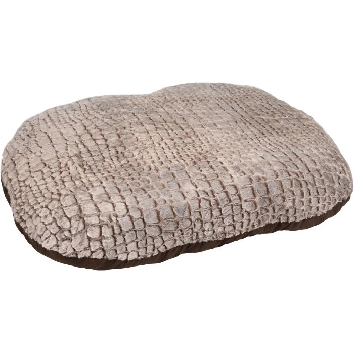 Flamingo Coussin Snoozzy Ovale Fermeture Eclair Brun 120x84x12cm 1 Flamingo Coussin Snoozzy Ovale Fermeture Eclair Brun 120x84x12cm