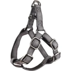 Flamingo Harnais Step&go Delu Noir 35-50cm 15mm