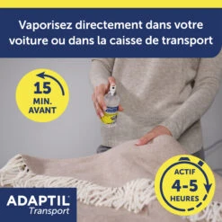 ADAPTIL SPRAY TRANSPORT 20ML -Magasin De Fournitures Pour Chiens De Compagnie adaptil spray 3 FR
