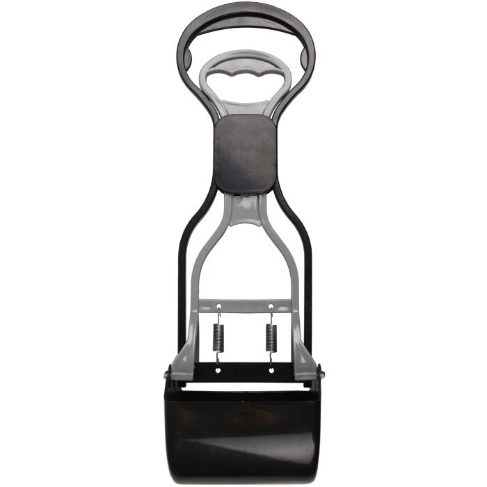 Flamingo Pelle Ramasse-crottes Easy Scoop Noir/gris M 12x10x36,5cm 1 Flamingo Pelle Ramasse-crottes Easy Scoop Noir/gris M 12x10x36,5cm