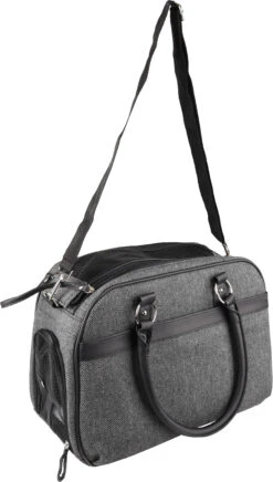 Flamingo Sac De Transport Cilou 2 - Gris 44x23x32cm -Magasin De Fournitures Pour Chiens De Compagnie b0d9f686aa87e21015c6cacb5cc2ab7d81dfcf38252a5b605e41fb989972d4c7