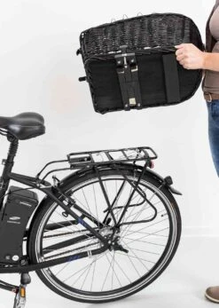 Trixie Panier De Vélo Pour Porte Bagages 35 × 49 × 55 Cm -Magasin De Fournitures Pour Chiens De Compagnie c5077a76766d23e02d2ad8a416bc4c137e7e45e5f8bb8c890cf346518fac8406