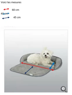 KERBL Corbeille Emalia Protection De Canapé -Magasin De Fournitures Pour Chiens De Compagnie capture d cran 2022 09 22 164116