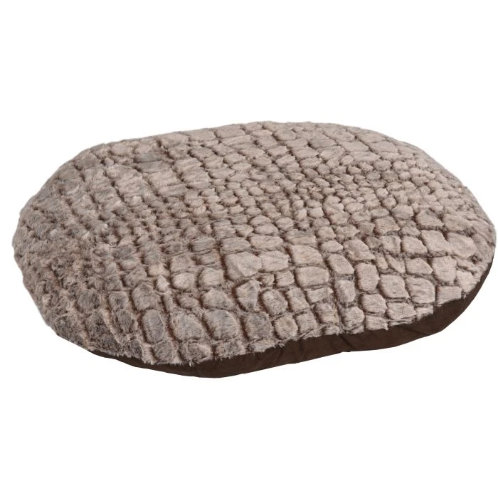 Flamingo Coussin Snoozzy Ovale Fermeture Eclair Brun 70x56x8cm 1 Flamingo Coussin Snoozzy Ovale Fermeture Eclair Brun 70x56x8cm