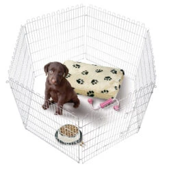 Flamingo Cage Pour Chiots 160cm Dia./100 Cm High -Magasin De Fournitures Pour Chiens De Compagnie fcb419da187ad8bf071f8a6b1f2dfa955aab21093748a835d3b47c5784af1e9b
