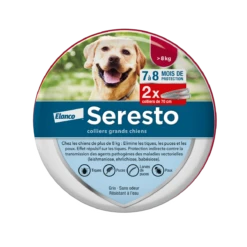 Seresto Collier Chien -Magasin De Fournitures Pour Chiens De Compagnie packshot seresto x2 duopack grand chien