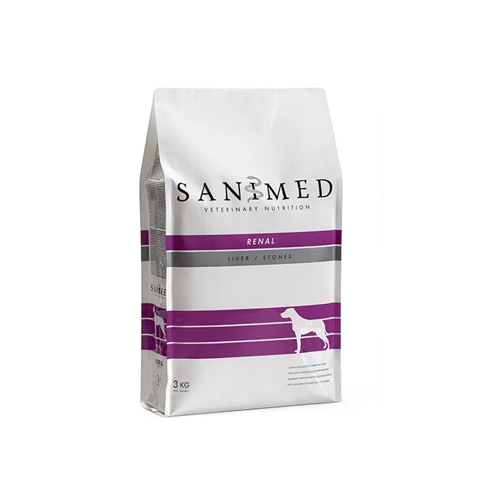Sanimed Renal Croquettes Pour Chiens 3kg 1 Sanimed Renal Croquettes Pour Chiens 3kg