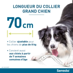 Seresto Collier Chien -Magasin De Fournitures Pour Chiens De Compagnie seresto grand chien longueur du collier